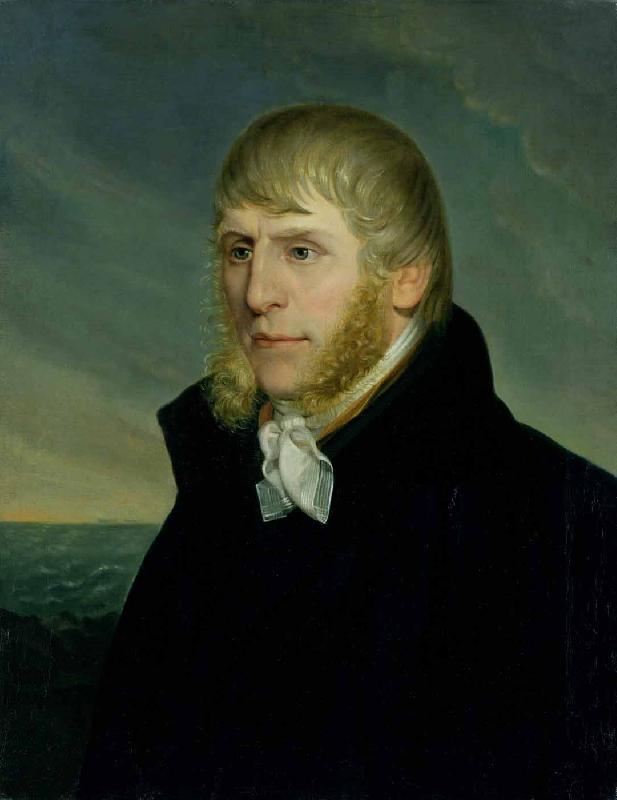 Caspar David Friedrich Self portrait oil painting image